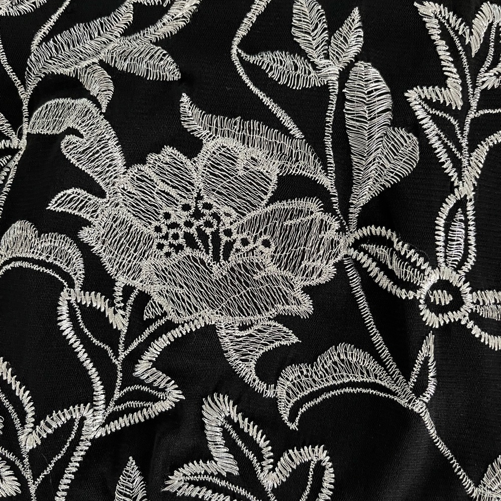 Alfani NWT black asymmetrical top - Picture 7 of 7